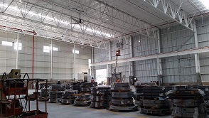 LED High Bay Light in Auto Parts Factory, Mexico 