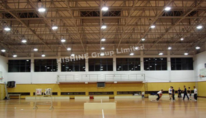 LED High Bay Light in Basketball Court in vietnam