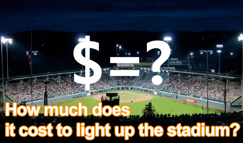 The Lighting Cost of Softball Field and Baseball Field
