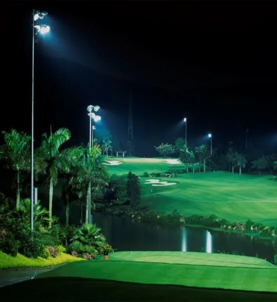 LED Stadium Light 600W used for golf course in Detroit,USA | HISHINE LIGHTING