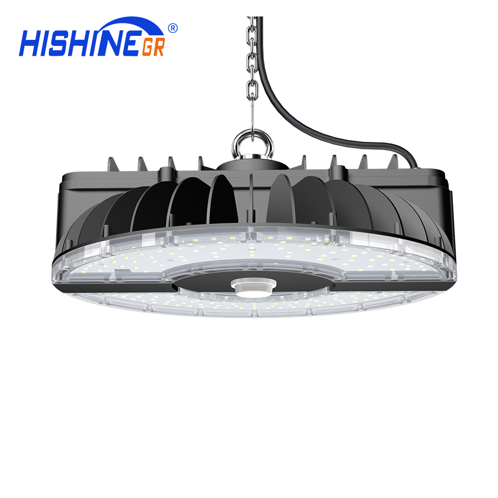 Hishine Commercial Lighting 100W 150W 200W 240W 320W Optional Warehouse UFO Light Led High Bay Light