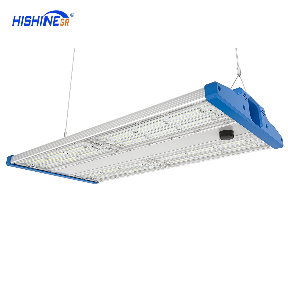 Factory 150w Led Linear High Bay Light 100w 200w Module Industrial Lamp Warehouse Mounted Suspend Ceiling Lamp
