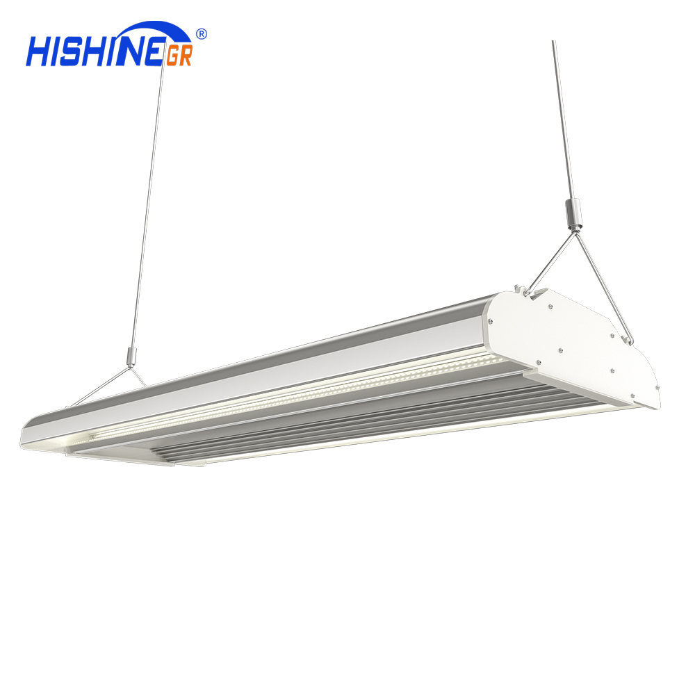 Hishine Group High Quality Highbay Industrial Lighting Led Zigbee Control 100w Led Linear High Bay Light