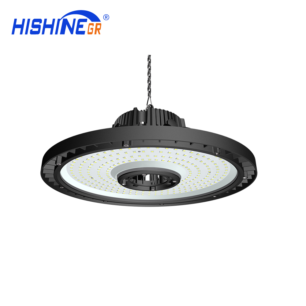 Hishine Professional Factory Warehouse Lighting Outdoor Waterproof Ip65 100w 150w 200w Ufo Led High Bay Light