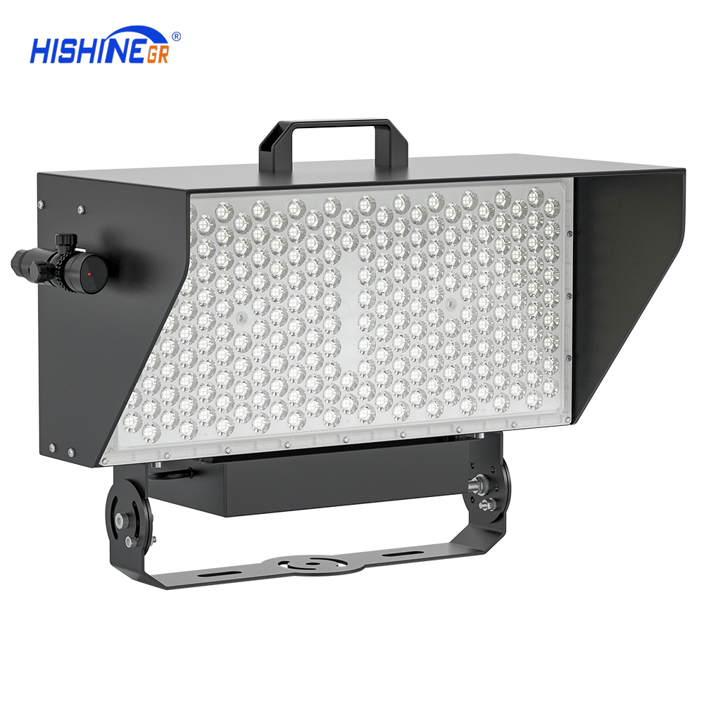 Hishine high mast light Outdoor waterproof high lumen football field flood light 1000w led projector lighting