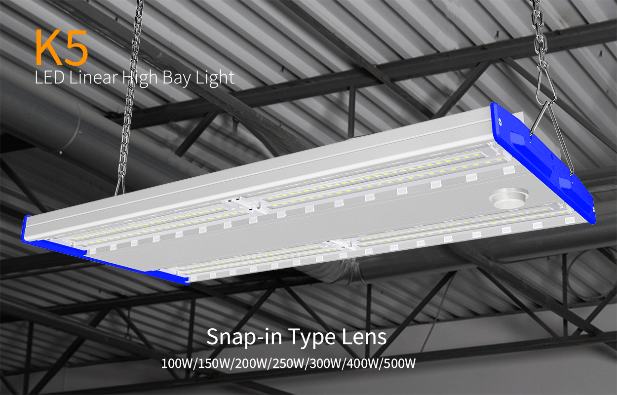 High lumen installation case of 140 K5 high bay light in Saudi Arabia factory